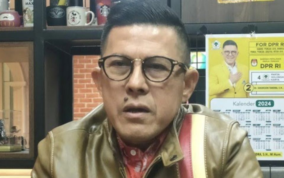 Anggota Komisi III DPR RI, Soedeson Tandra