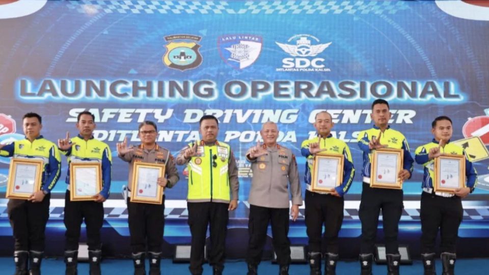 Kakorlantas Polri Irjen Agus Suryonugroho menghadiri peresmian operasional Safety Driving Center (SDC) Ditlantas Polda Kalimantan Selatan
