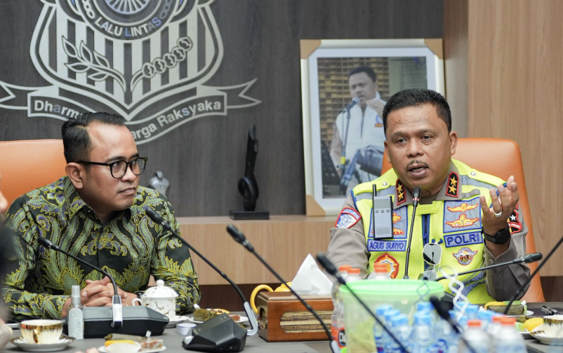 Kakorlantas Terima Apresiasi Dari PT ASDP