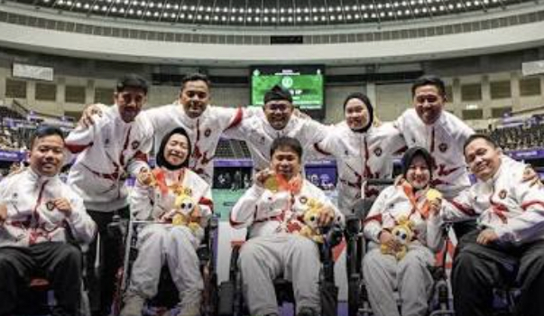 Gambar Indonesia finish 8th at Asian Para Games 2026