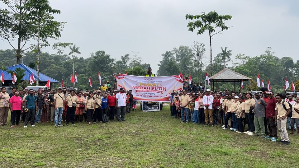 Gambar BMP RI DPC Mimika Gelar Pawai Merah Putih dan Bakti Sosial, Libatkan 400 Peserta Sambut Hari Sumpah Pemuda 2026