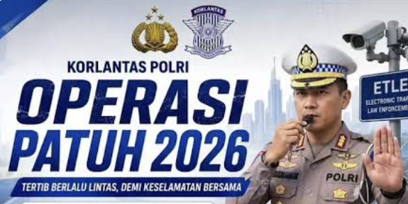 Gambar operasi patuh 2026 dan tilang elektronik etle